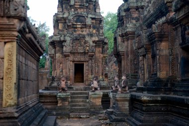 Asya Kamboçya angkor banteay srei