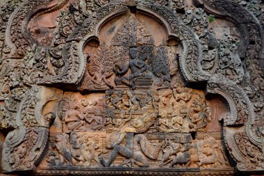 Asya Kamboçya angkor banteay srei