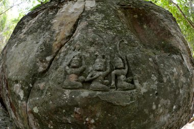 Asya Kamboçya angkor kbal spean