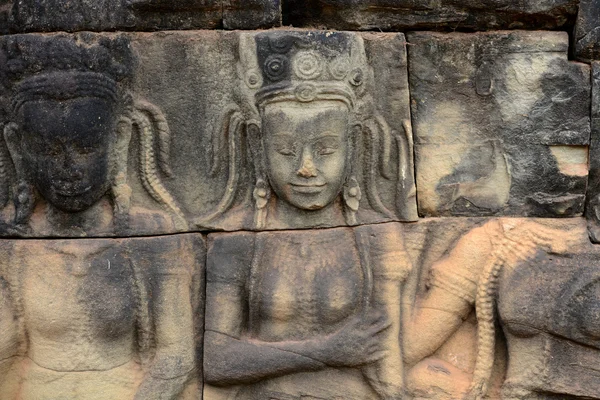 ASIA CAMBODIA ANGKOR BAYON — Stock Photo, Image