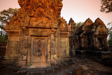 Asya Kamboçya angkor banteay srei