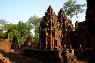 Asya Kamboçya angkor banteay srei