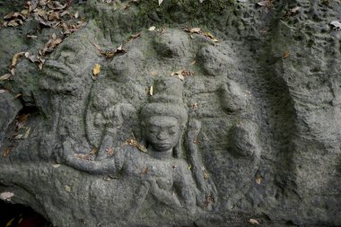 Asya Kamboçya angkor kbal spean