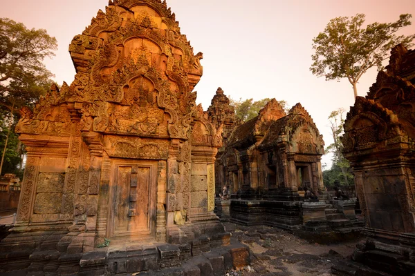 Azië Cambodja angkor-banteay srei — Stockfoto