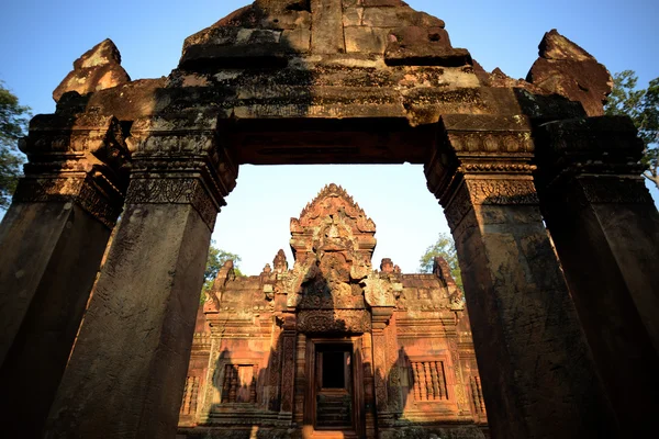 Azië Cambodja angkor-banteay srei — Stockfoto
