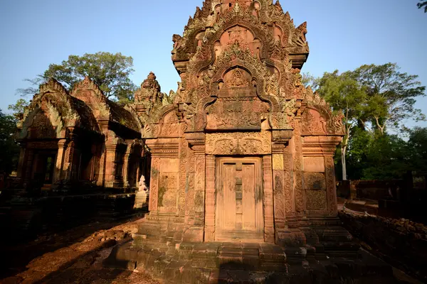 Asia Camboya angkor banteay srei — Foto de Stock