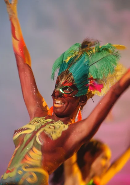 ISOLE CANARIE D'EUROPA LAS PALMAS CARNEVAL — Foto Stock