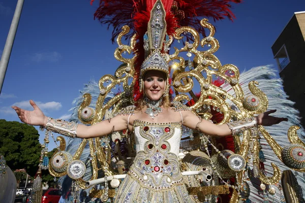 ISOLE CANARIE D'EUROPA LAS PALMAS CARNEVAL — Foto Stock