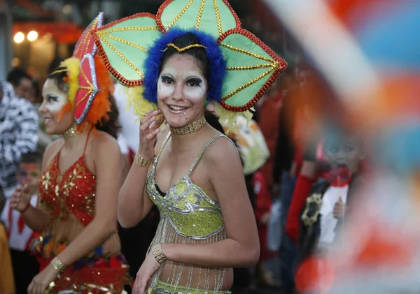 Europa Kanarieöarna las palmas carneval — Stockfoto