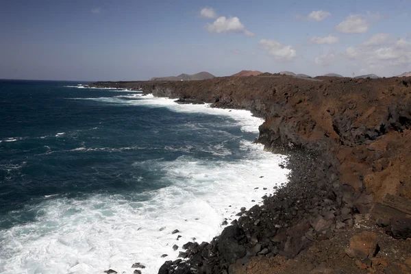 ISOLE CANARIE DELL'EUROPA LANZAROTE — Foto Stock