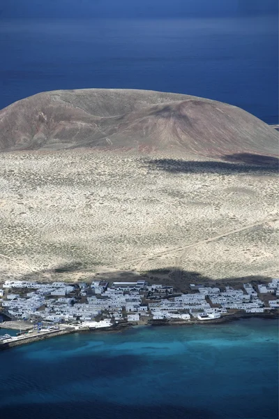 Evropě Kanárské ostrovy Lanzarote — Stock fotografie