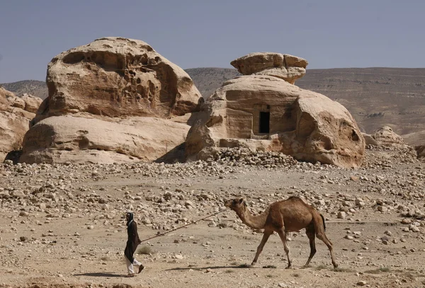 ASIA ORIENTE MEDIO JORDÁN PETRA — Foto de Stock