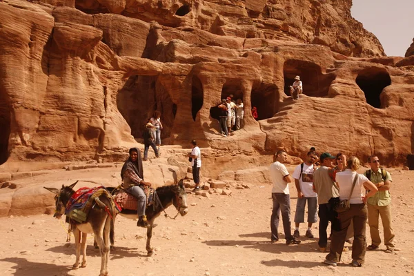 ASIA MIDDLE EAST JORDAN PETRA — Stock Photo, Image