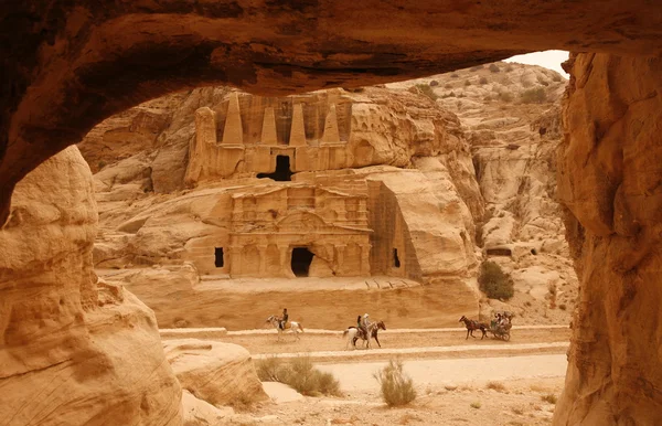 Asie střední východ Jordan Petra — Stock fotografie