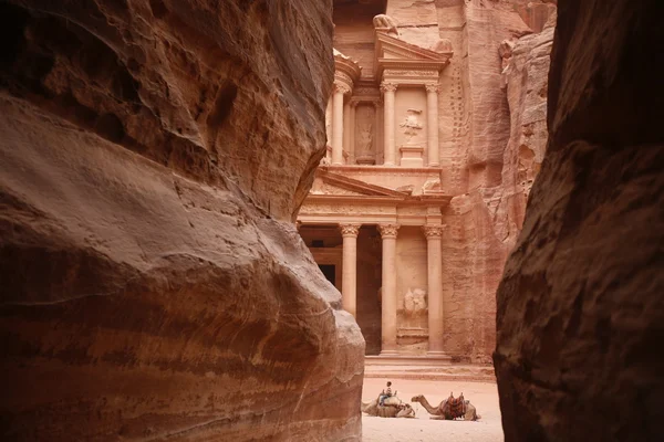 Asia közel-keleti Jordan-Petra — Stock Fotó
