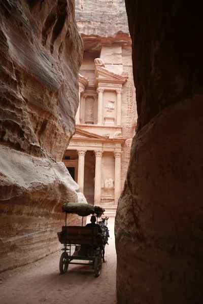 ÁSIA MÉDIA ORIENTE JORDÃO PETRA — Fotografia de Stock