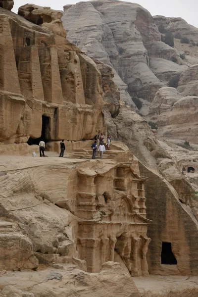 Asien Mellanöstern Jordan Petra — Stockfoto