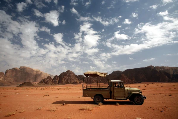 Asie střední východ Jordan Wádí Rum — Stock fotografie