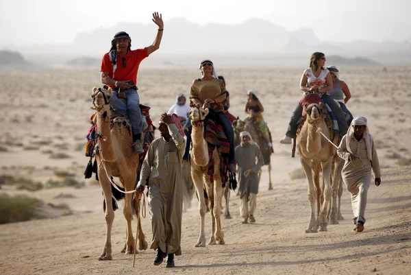 ÁSIA MÉDIA ORIENTE JORDÃO WADI RUM — Fotografia de Stock