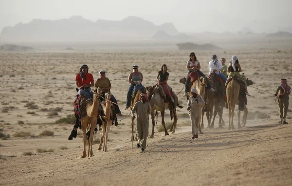 ASIA MIDDLE EAST JORDAN WADI RUM — Stock Photo, Image