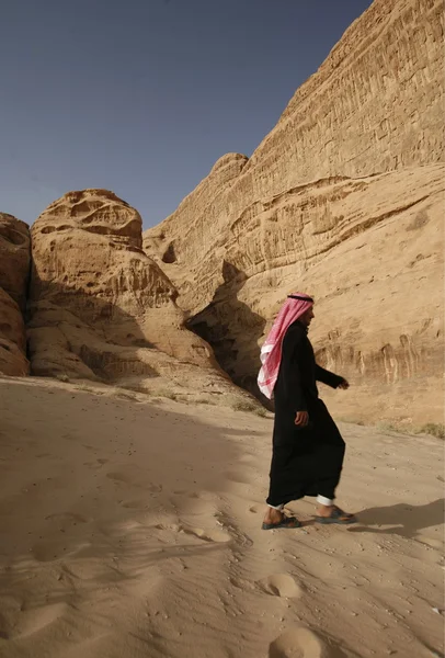 ÁSIA MÉDIA ORIENTE JORDÃO WADI RUM — Fotografia de Stock