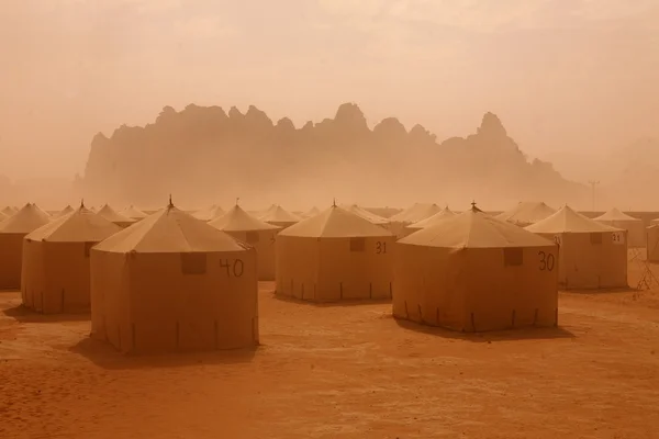 Asie střední východ Jordan Wádí Rum — Stock fotografie