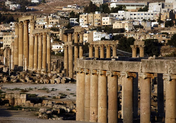 Близькому Сході Азія Jordan Jerash — стокове фото