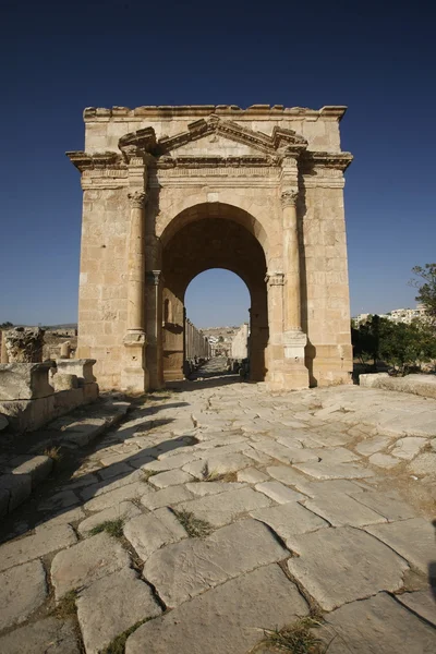 ASIA GIORDANIA MEDIO ORIENTE JERASH — Foto Stock