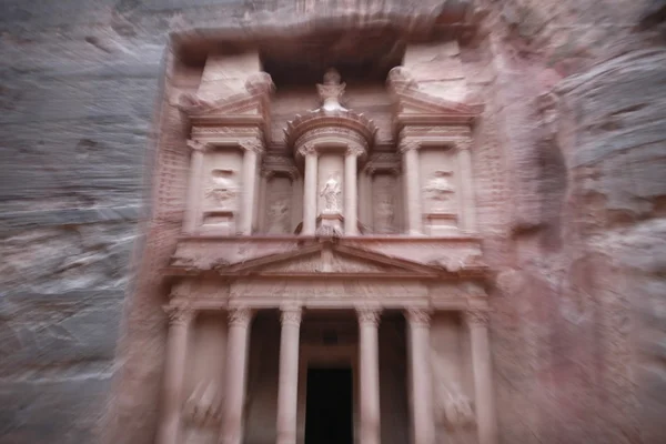 Tesoro Jazneh Ciudad Del Templo Petra Jordania Medio Oriente —  Fotos de Stock