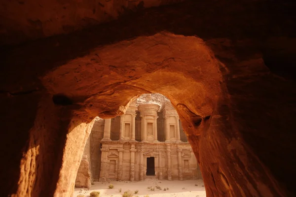 Asien Mellanöstern Jordan Petra — Stockfoto