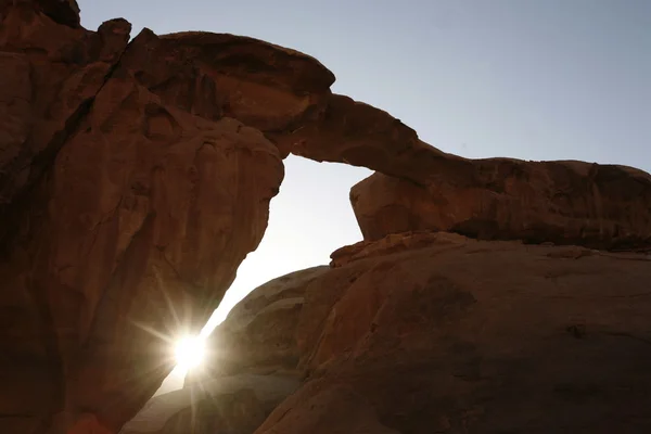 Asya Orta Doğu Jordan Wadi Rum — Stok fotoğraf