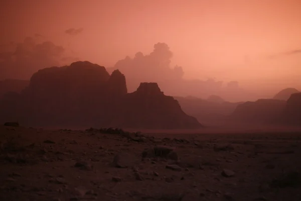 Asya Orta Doğu Jordan Wadi Rum — Stok fotoğraf