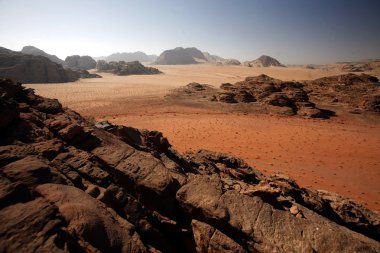 ASIA MIDDLE EAST JORDAN WADI RUM clipart