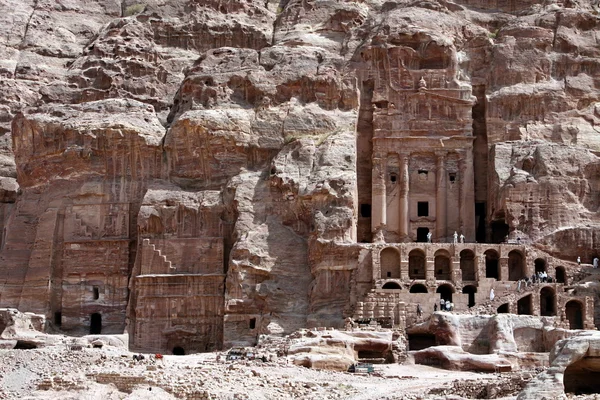 ASIA MEDIO ORIENTE GIORDANIA PETRA — Foto Stock