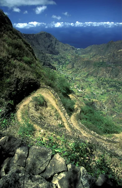 Afrika Kap Verde Santo Antao — Stockfoto