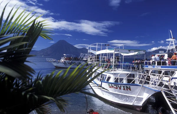 Latin Amerika Guatemala Lake Atitlan