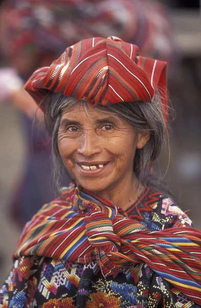 中南米グアテマラ父 — ストック写真