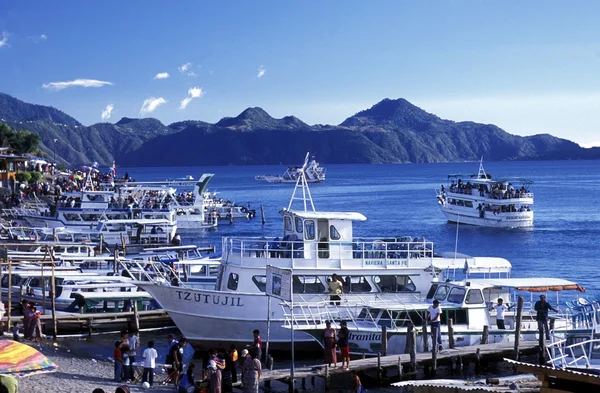 Latin Amerika Guatemala Lake Atitlan