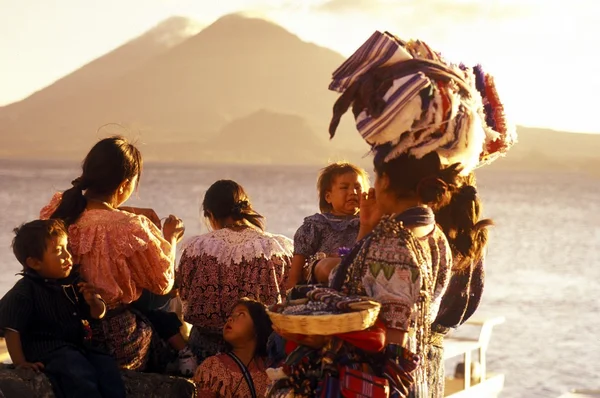 Latin Amerika Guatemala Lake Atitlan — Stok fotoğraf