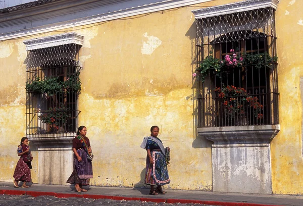 Latinské Ameriky Guatemala Antigua — Stock fotografie