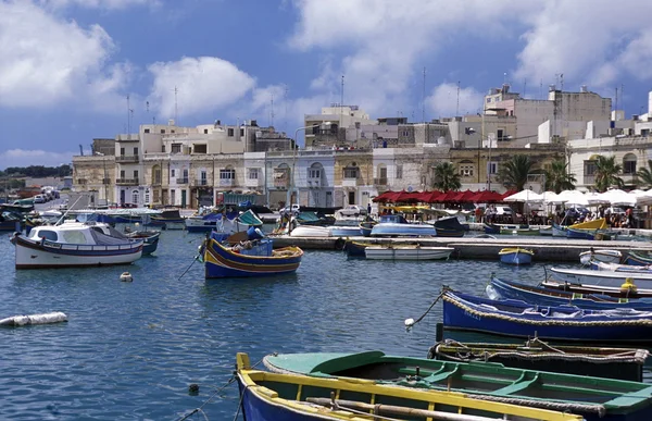 Európa Málta Marsaxlokk — Stock Fotó