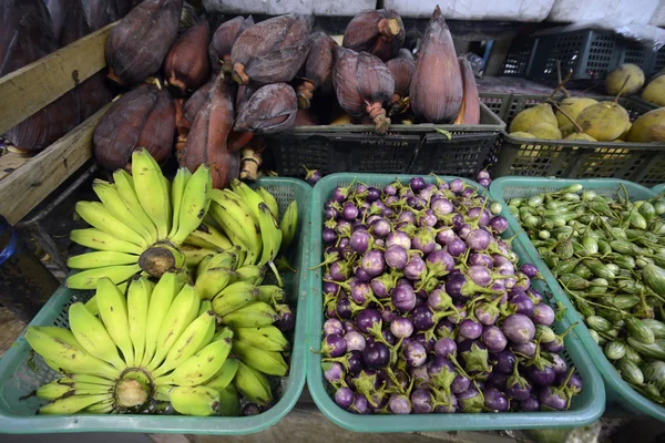 MERCATO DEL FIUME IN THAILANDIA — Foto Stock