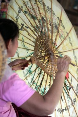 Asya Tayland Chiang şemsiye