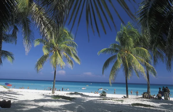 AMERICA CUBA VARADERO BEACH — Stock Photo, Image