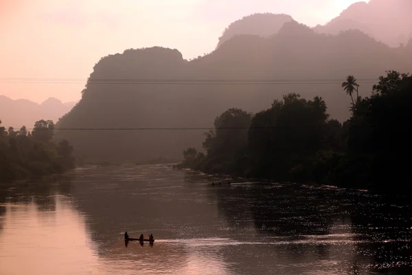 Asien südostasien laos khammuan region — Stockfoto