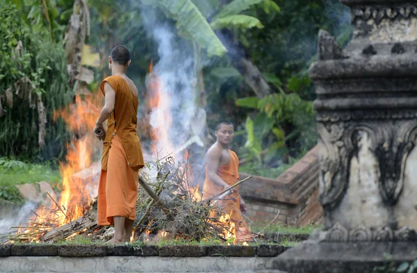 डोई काँग मु मंदिर वॅट फ्राच्या खाली प्रवेशद्वार — स्टॉक फोटो, इमेज