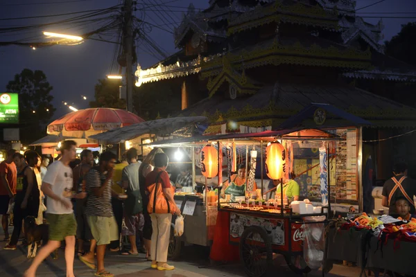 Nightmarket in the village of Pai — Stock Photo, Image