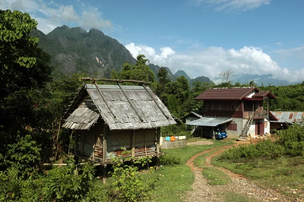 ASIA SOUTHEASTASIA LAOS VANG VIENG LUANG PRABANG — Stock Photo, Image