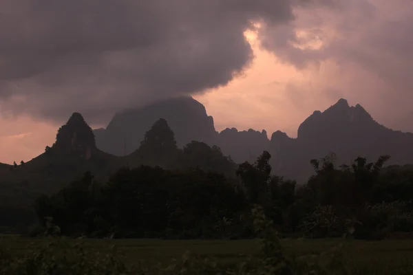 Asya Southeastasia Laos Vang Vieng Luang Prabang — Stok fotoğraf