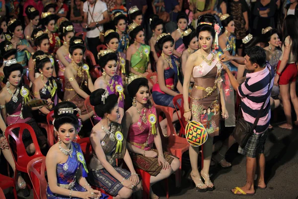 Women on a Beauty Miss competition — Stock Photo, Image